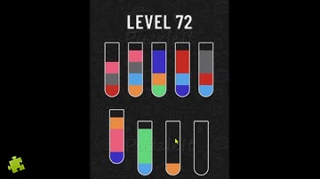Water Sort Puzzle - Level 72 | Color Puzzle Game Solution