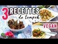 3 RECETTES DE TEMPEH | Simples et gourmandes