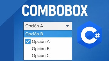 CURSO C# DESDE CERO: Combo Box Control C# - Guía Completa | Aprende a usar el combobox en C# csharp