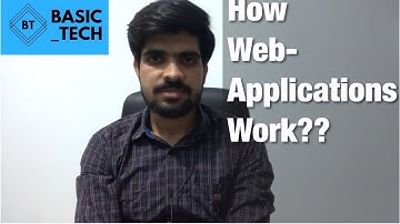 How Web applications work?