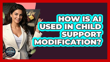 How Is AI Used In Child Support Modification? - Get Divorce Answers