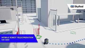 Mobile robot teleoperation using Digital Twin
