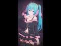 【MMD 4K】酔いどれ知らず / どっと式初音ミク #Shorts