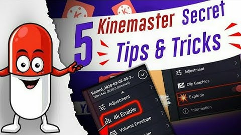 🔥 5 Editing tricks in Kinemaster for Beginners - Video Editing in Mobile/ New top tricks