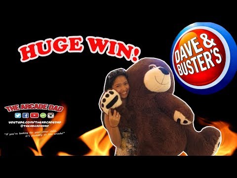 dave and busters teddy bear