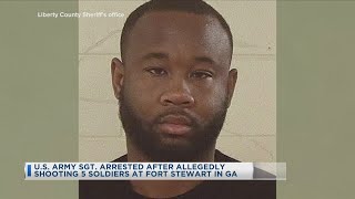 U.S. Army Sgt. Arrested After Allegedly Shooting 5 Soldiers At Fort Stewart In GA