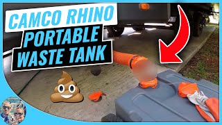 Camco Rhino Heavy Duty 36 Gallon Portable Waste Tank - Review UPDATE