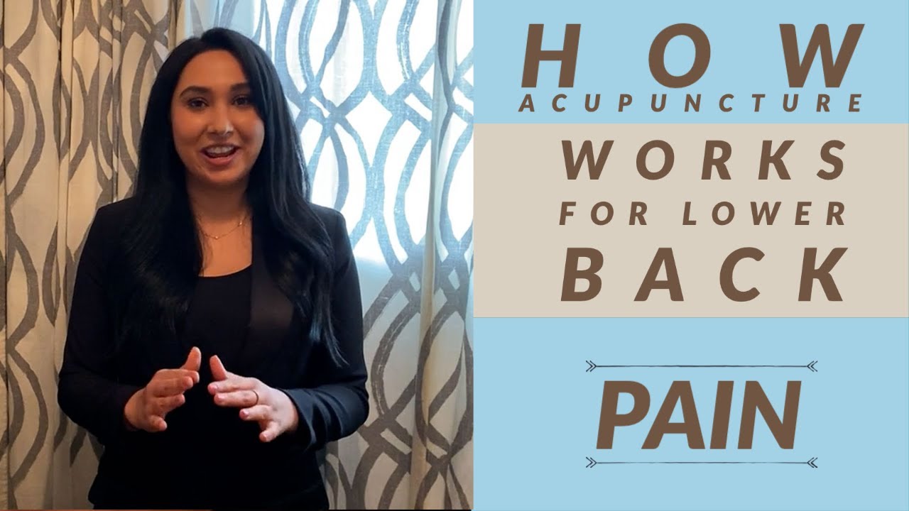 How Acupuncture Works for Lower Back Pain Chiropractor for Low Back