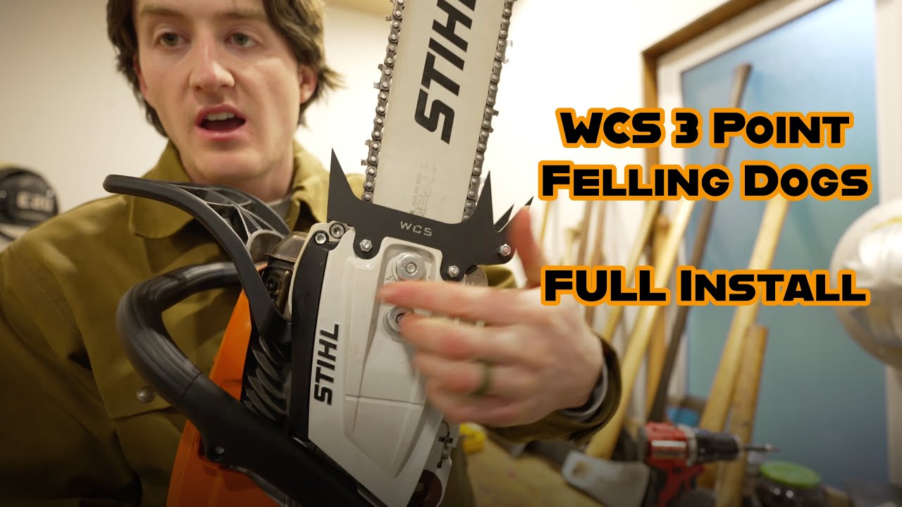 Westcoast Saw 3 Point Felling Dogs COMPLETE & EASY Install on any Saw!