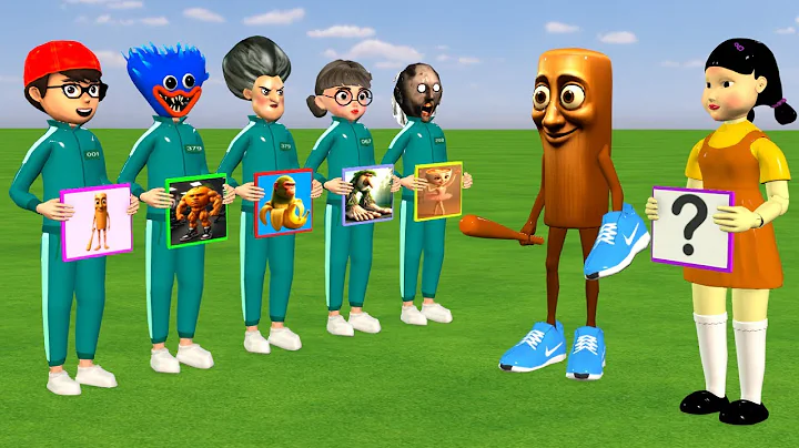 Scary Teacher 3D vs Squid Game Who is Real Tung Tung Tung Sahur Italian Brainrot Challenge