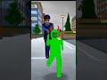Zambi Yata melecehkan polisi 🧟 #sakuraschoolsimulator #zombie #yuta #sakura