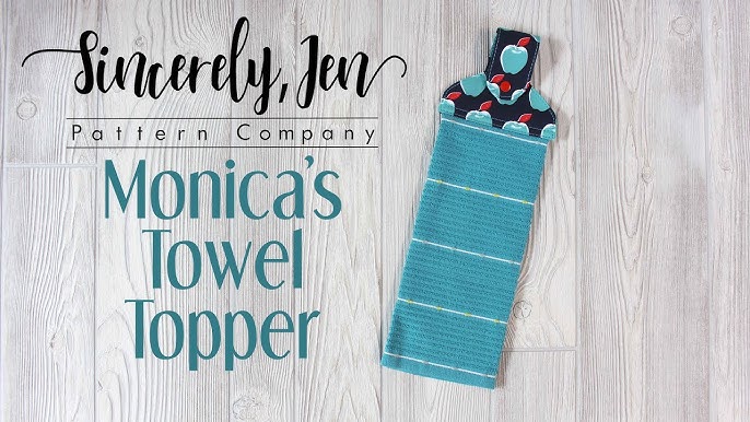 How To Make Hanging Kitchen Towels – Practically Functional