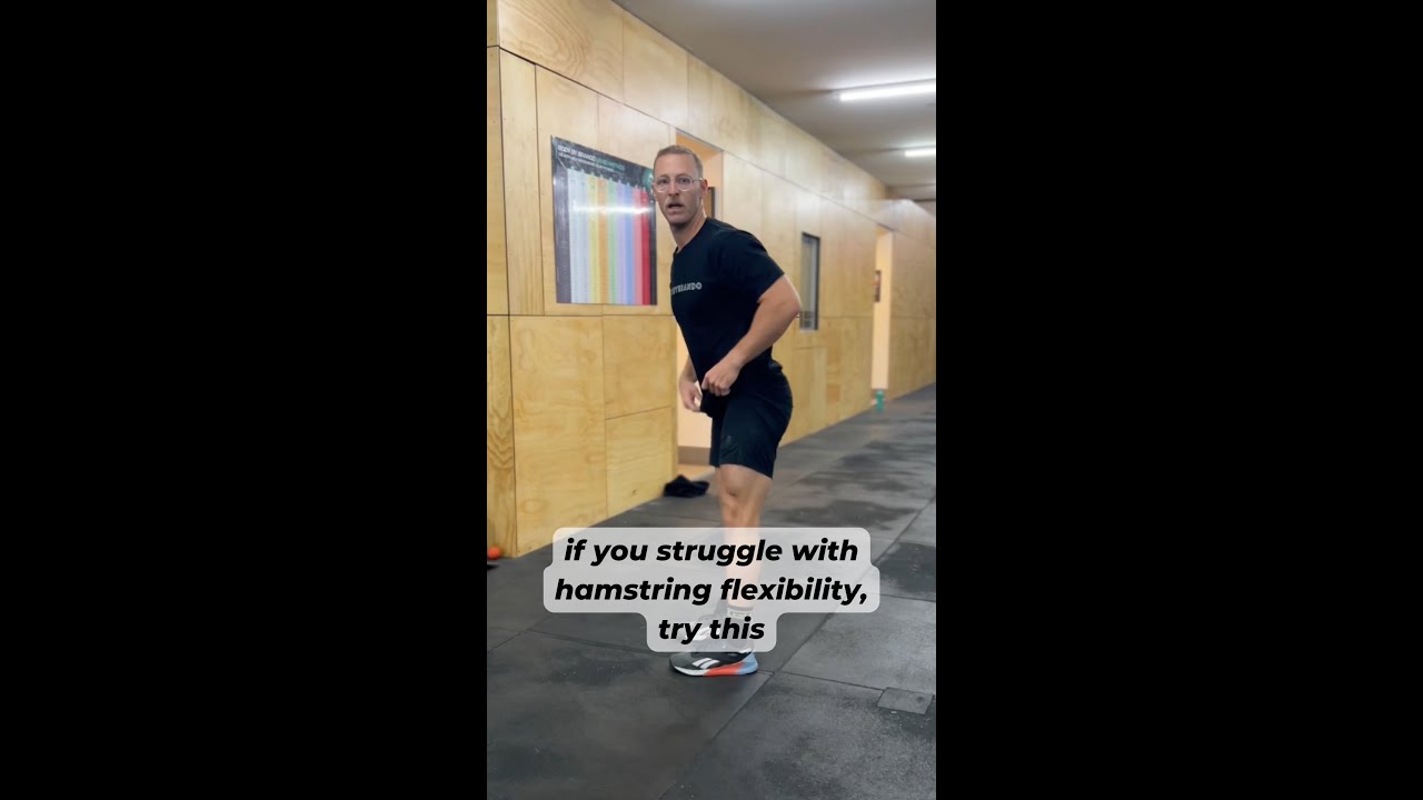 Standing Hamstring Kickbacks Standing Hamstring - YouTube