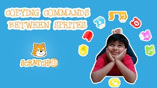 ScratchJr Lesson 13: Some quick tips for copying repetitive commands between sprites