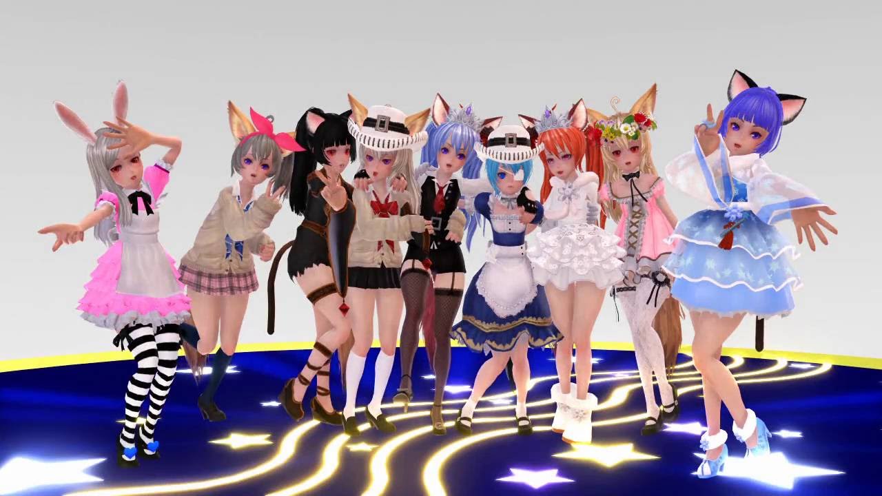 【MMD】　TERA Elin×Lamb．　Ver.Feli.k　【TERAJP】