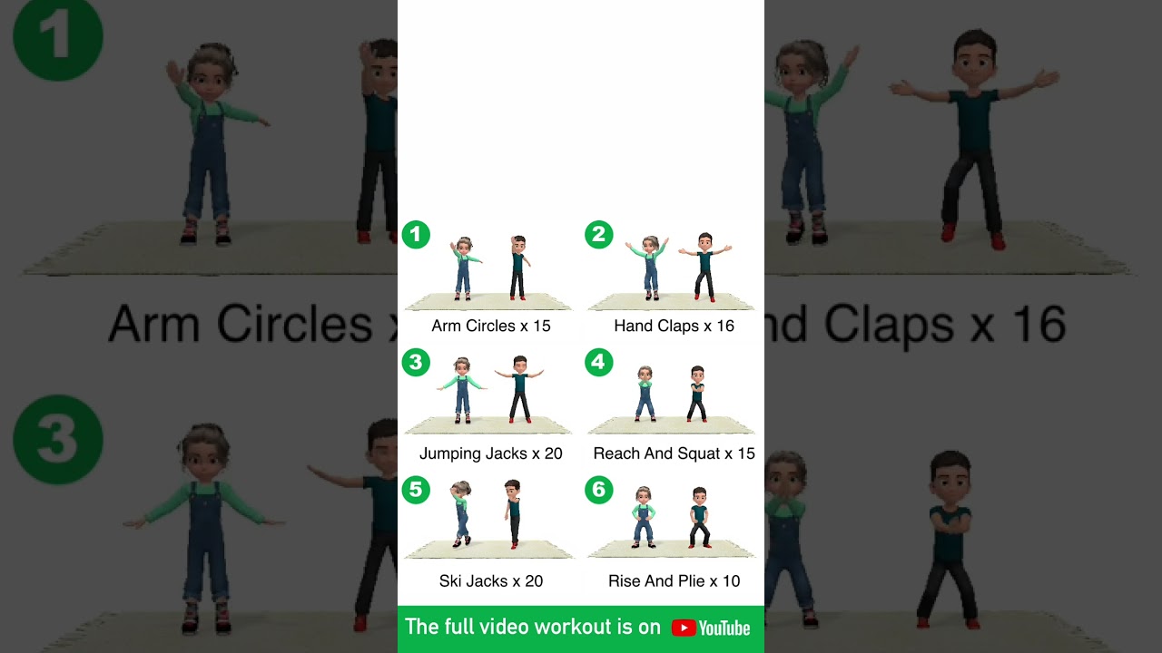 POWER KIDS! 20 Min Workout: Strength & Healthy Movement