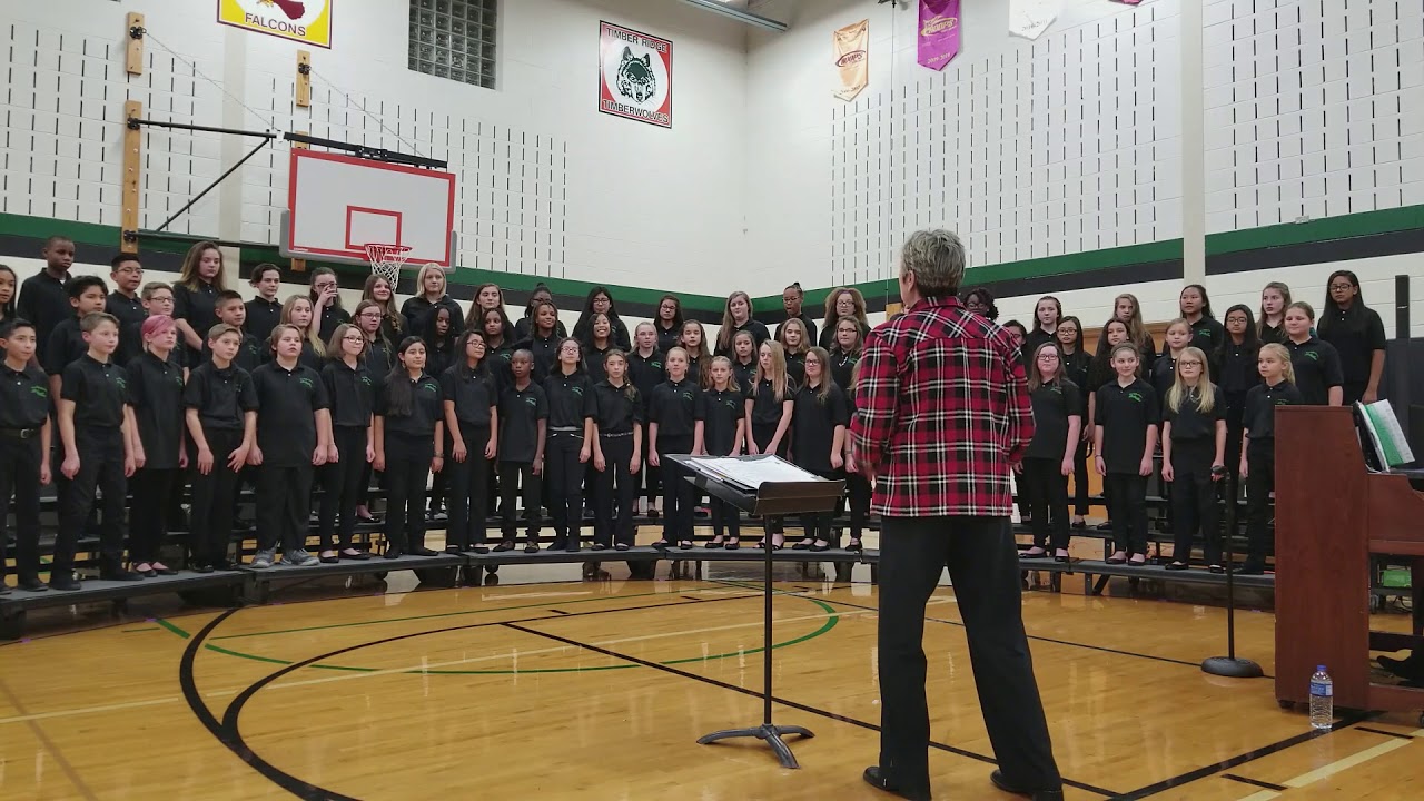 Gallop Aux Sable Middle School 6th Grade Choir YouTube