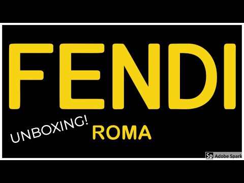 Luxury Handbag Unboxing!! Fendi Roma