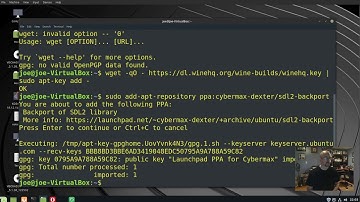 How To Install Wine 5.0 In Linux Mint 19