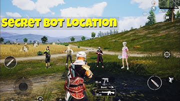 PUBG mobile ( secret bot location)🔥🔥