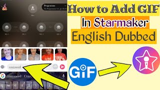 | Add GIF,Emoji, Stickers and pics in Starmaker In Just Few Seconds | screenshot 4