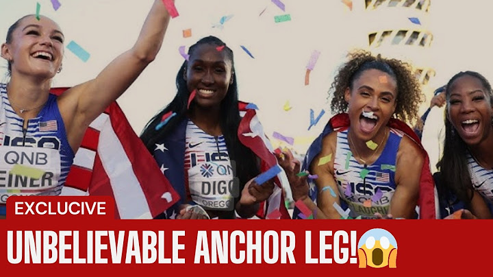 This 4x400m Finish Will Blow Your Mind!