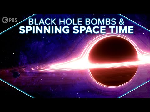 How Black Holes Spin Space Time