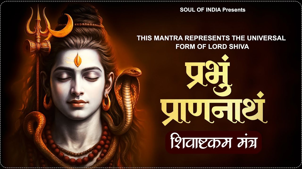 this Mantra Represents the Universal form of Lord Shiva: Prabhum Prananatham | Shivashtakam | Mantra
