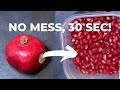 The Best & Easiest Way To Remove Pomegranate Seeds — No Mess, 30 Second Upside Down Method