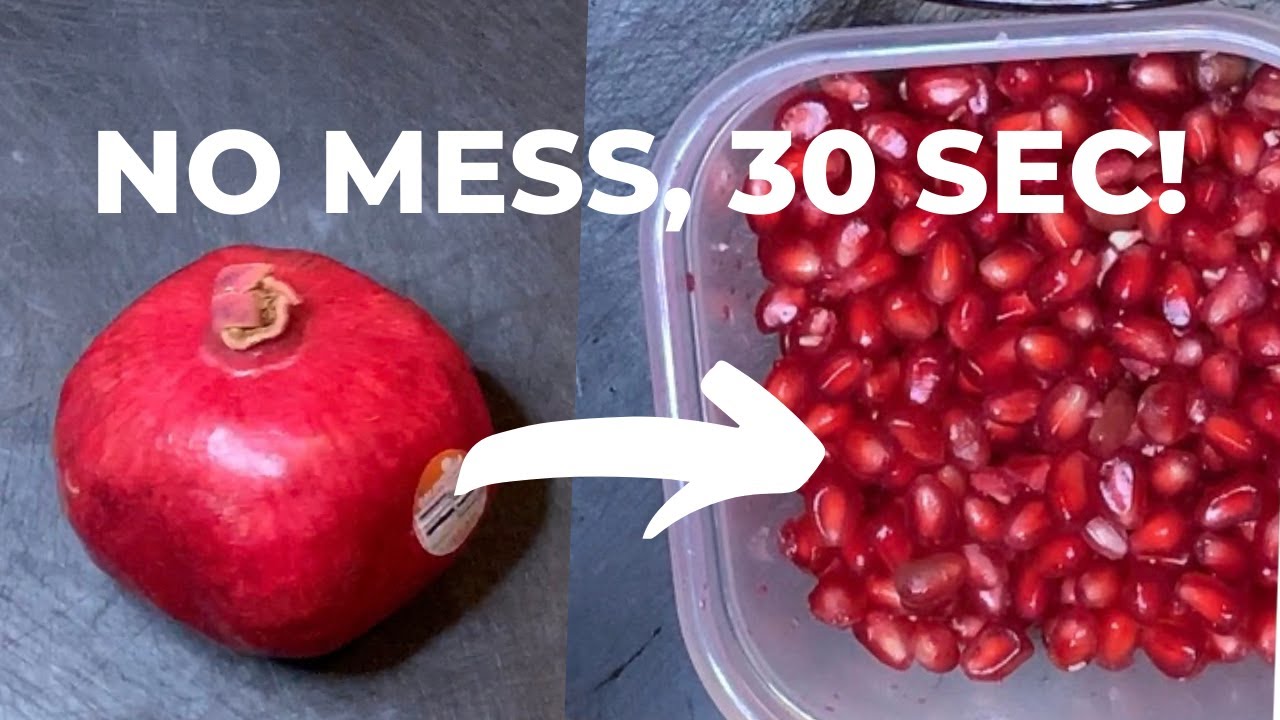 How to open a pomegranate in 30 seconds : r/lifehacks