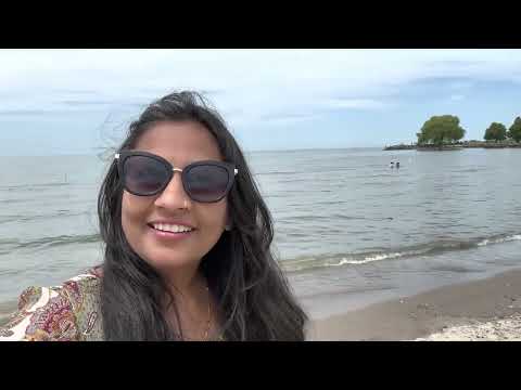 Edgewater Beach: Uncovering the Beauty of Cleveland's Lakefront Ohio |  USA | Vlog #3