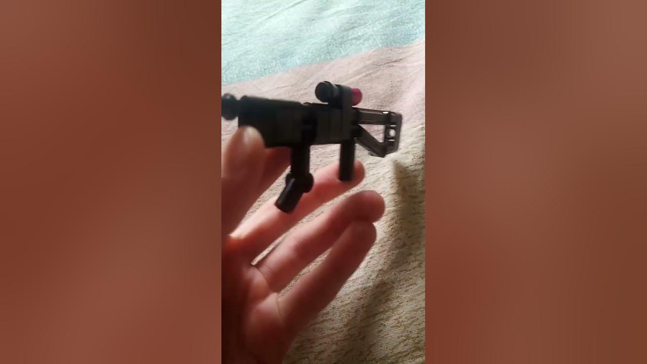 АК(Автомат Калашникова) из лего техник простой сборки #lego - YouTube