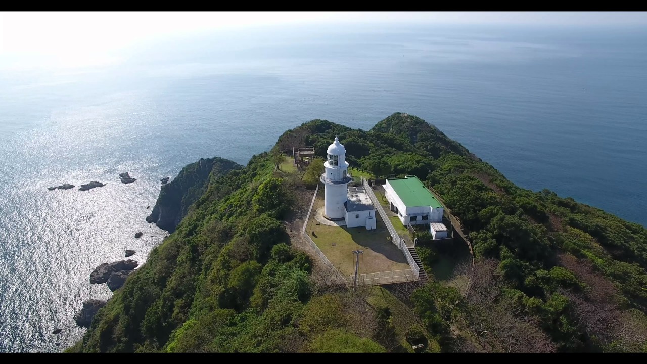 長崎県野母崎樺島の貝瀬と樺島灯台をドローンで撮影した4k動画です Youtube