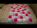 How to make a Bubble Quilt-Filling the Bubbles LAST