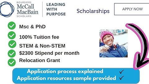 McCall MacBain Scholarship 2025 | Fully Funded Master’s at McGill | Step-by-Step Guide + Essay Tips