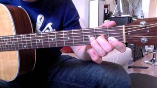 how to play f chord on acoustic guitar for beginners