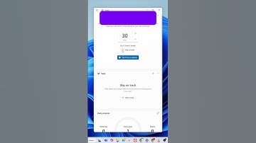 Best Productivity Hack on Windows 11 #windows11 #clock