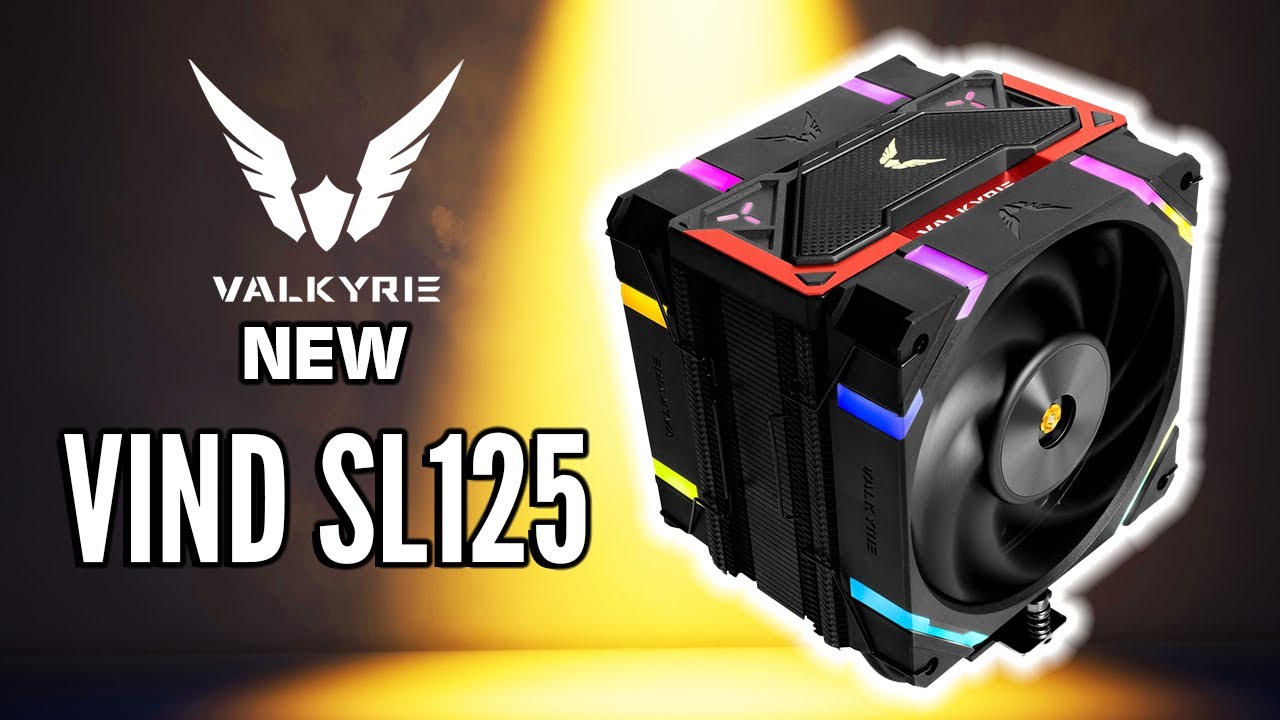 New Cpu Cooler Is Amazing! Valkyrie Vind Sl125 Cpu Cooler Review