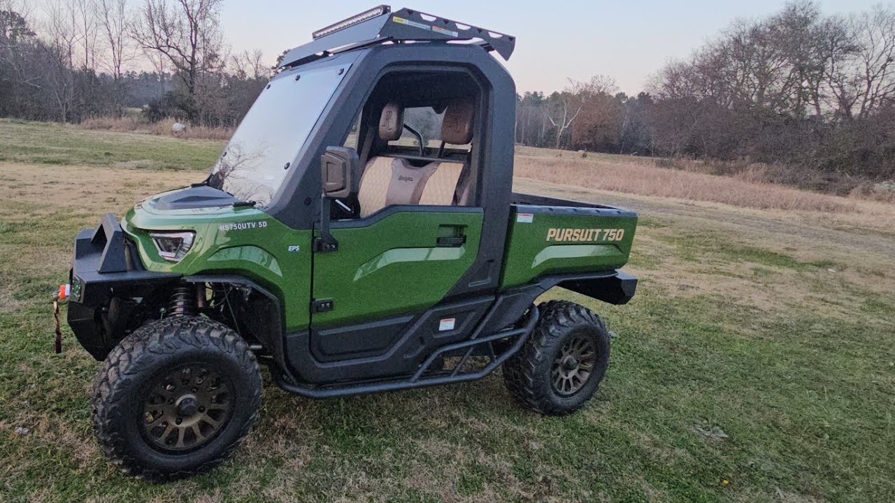 Hisun Remington Pursuit 750 lights 