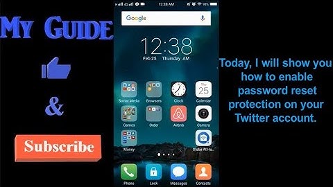How to enable password reset protection on your Twitter account?