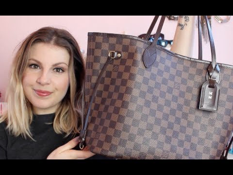 What&#39;s In My Carry On / LV Neverfull MM Review - YouTube