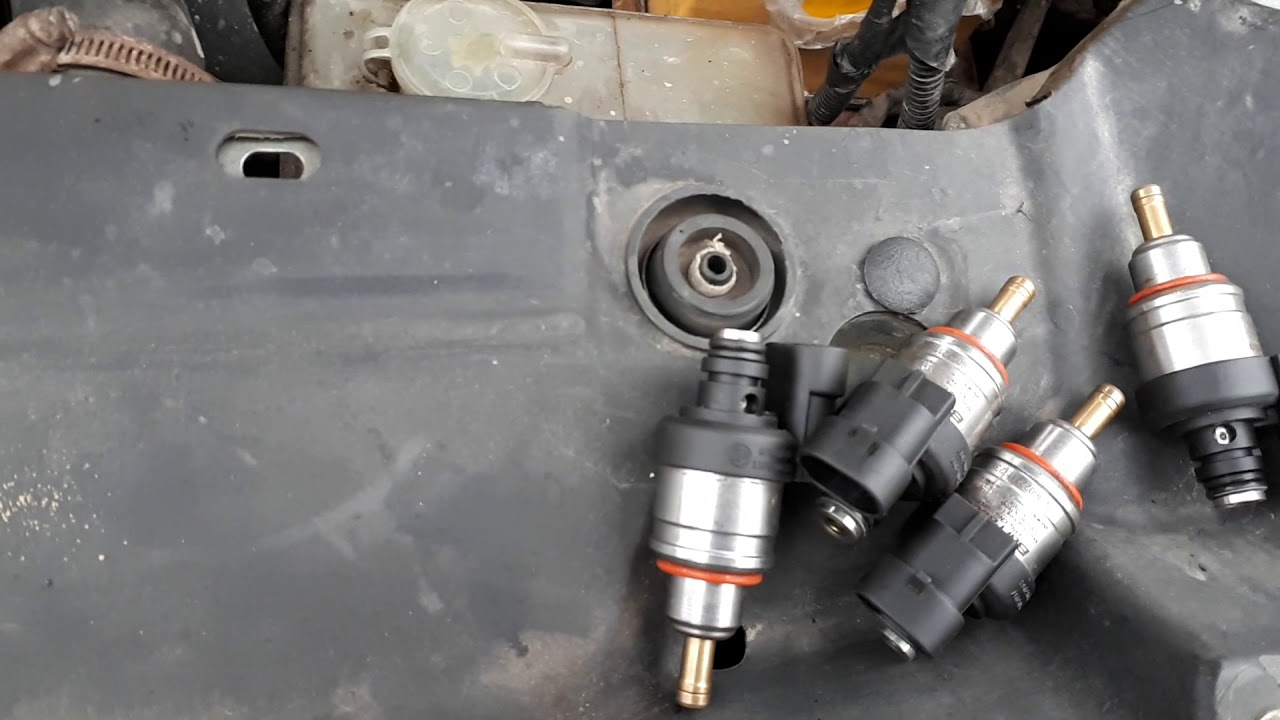 Шок. Забиты газовые форсунки. Или некачественные фильтра. - YouTube