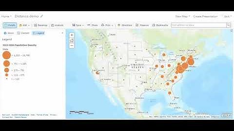 Graduated Symbols in Arcgis online
