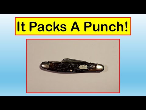 NO SPEY BLADE! Vintage Schrade 899 Stockman With A Punch  @Terrysknivesandmanstuff
