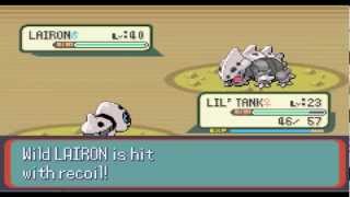 Lvl 40 Lairon Vs. Lvl 23 Aron Whos Better?