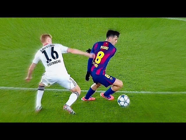 バルセロナの頭脳】ペドリの完全無欠プレイ集 - YouTube