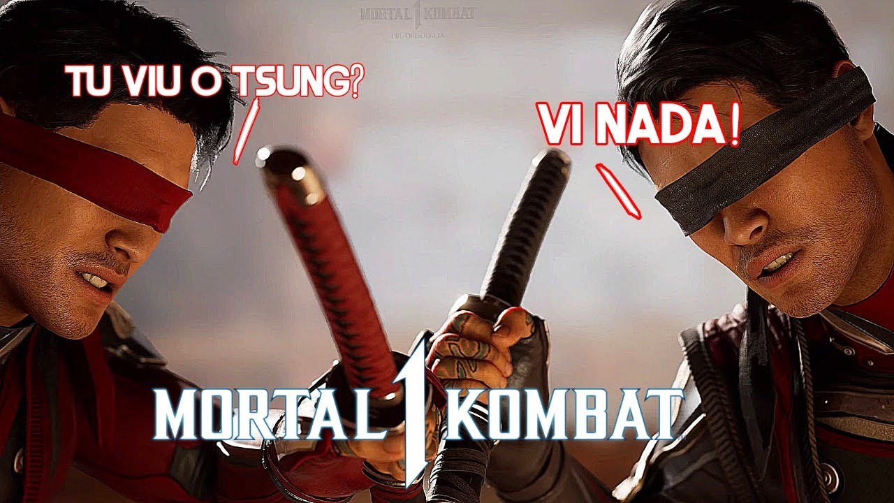 MK1 - COMO O KENSHI FICOU CEGO ANTES DE MORTAL KOMBAT 1 ? 