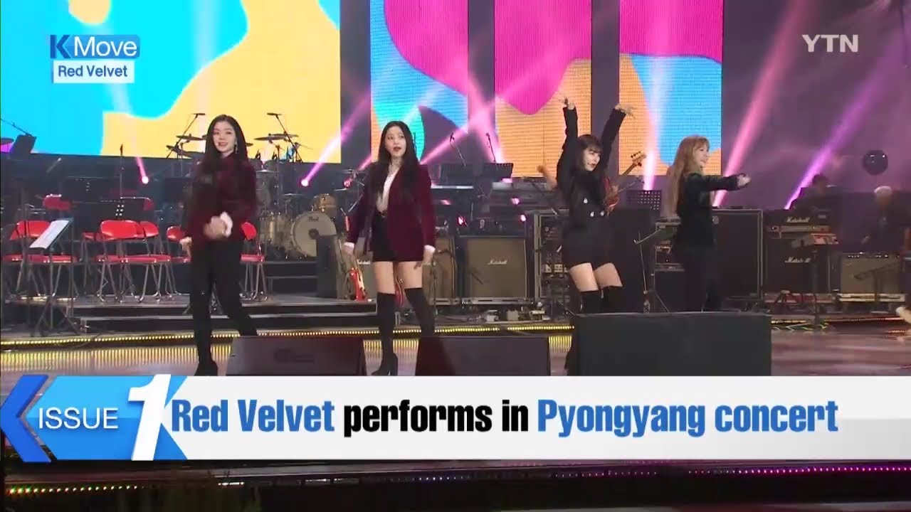 Red Velvet performs in Pyongyang concert / YTN KOREAN YouTube