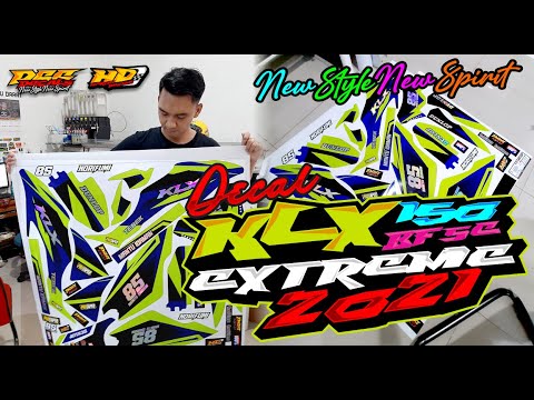 Decal KLX BF
