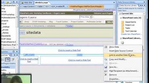 Data View Web Parts - Web Services